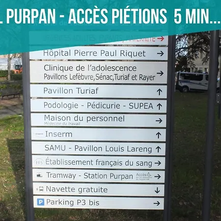Blue Note - Terrasse - Parking - Airbus - Hop Purpan - Toulousecozyflat Διαμέρισμα *