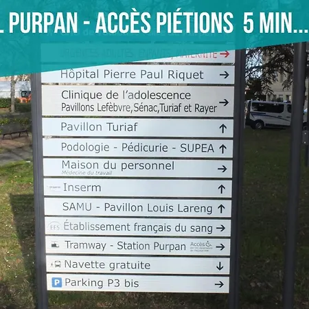 Blue Note - Terrasse - Parking - Airbus - Hop Purpan - Toulousecozyflat Apartment *