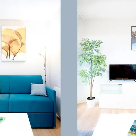 Blue Note - Terrasse - Parking - Airbus - Hôp Purpan - Toulousecozyflat Appartement